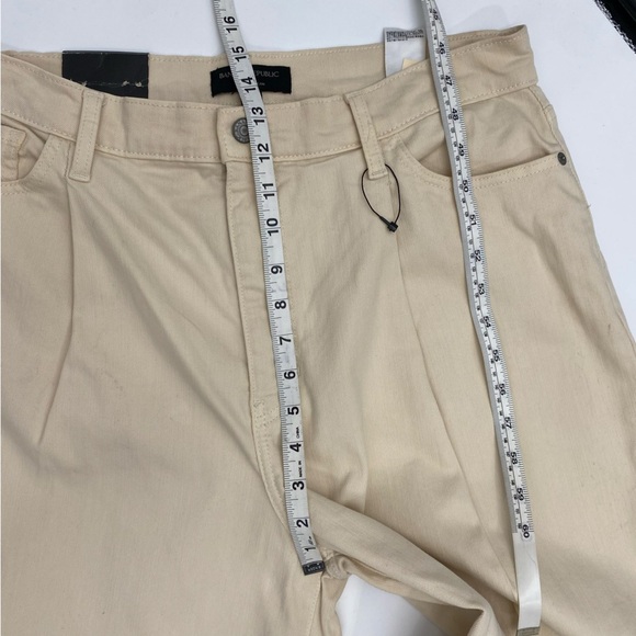 Banana Republic Stone ECRU Wide Leg jeans size 12p - Picture 10 of 10